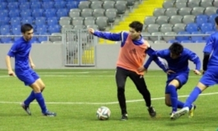 Дубль «Астаны» провел товарищескую игру с командой футбольного центра 