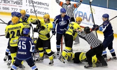 Отчет о матче ВХЛ «Буран» — «Сарыарка» 1:4