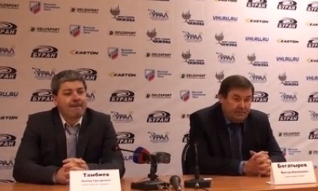 Видео послематчевой пресс-конференции игры ВХЛ «Буран» — «Сарыарка» 1:4