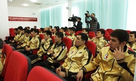 Фоторепортаж с презентации нового состава «Astana Arlans»