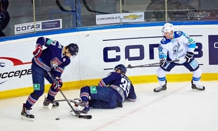 Фоторепортаж с матча КХЛ «Металлург» Магнитогорск — «Барыс» 7:6 Б