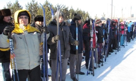 Лыжный забег в Астане организовали военнослужащие