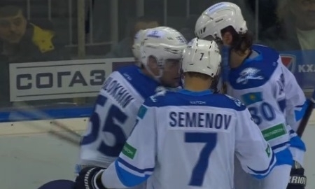 Видео шайб матча КХЛ «Авангард» — «Барыс» 3:1