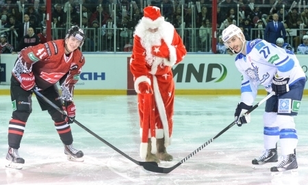 Фоторепортаж с матча КХЛ «Авангард» — «Барыс» 3:1