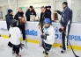 Воспитанники ДЮСШ ХК «Барыс» провели праздничную тренировку на льду