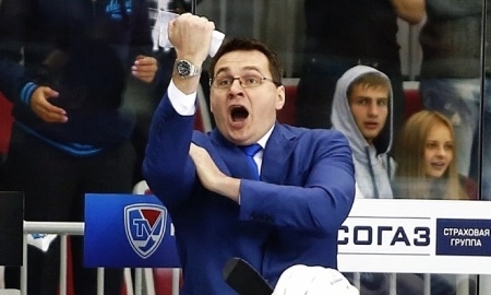 Российский портал оценил поведение тренера «Барыса»