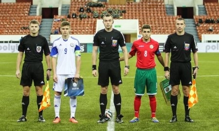 Фоторепортаж с матча Мемориала Гранаткина Болгария U-19 — Казахстан U-19 2:0 