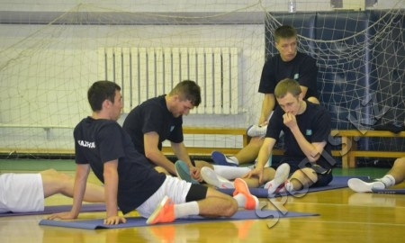 Фоторепортаж с тренировки сборной Казахстана