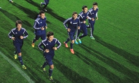 Фоторепортаж с тренировки «Ордабасы»