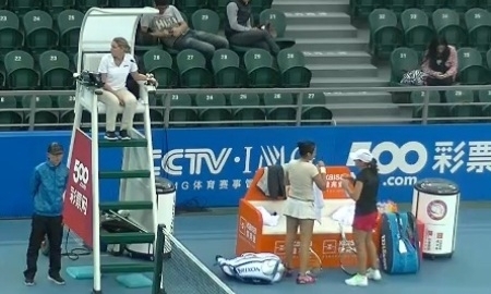 Дияс и Никулеску не смогли пробиться в четвертьфинал парного Shenzhen Open