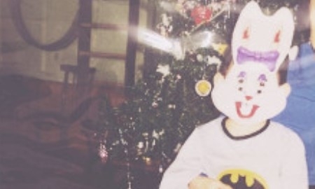 Денис Тен показал свое детское новогоднее фото