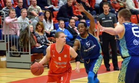 Фоторепортаж с матча ВТБ «Байзонс» — «Астана» 85:76