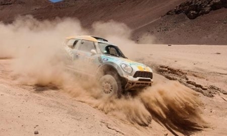 Экипаж Айдына Рахимбаева сохраняет позицию в ТОП-10 «Дакара-2015»