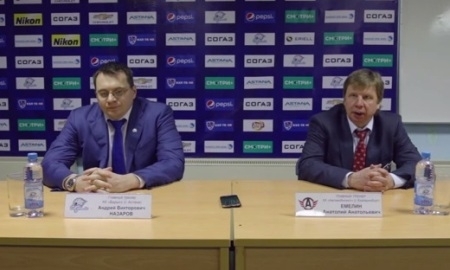 Видео послематчевой пресс-конференции игры КХЛ «Барыс» — «Автомобилист» 4:1