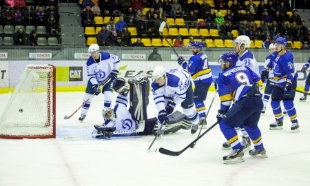 Фоторепортаж с матча ВХЛ «Казцинк-Торпедо» — «Динамо» Балашиха 3:5