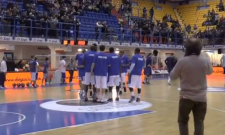 Видеосюжет о матче Еврочелленджа «Энел Баскет» — «Астана» 74:65