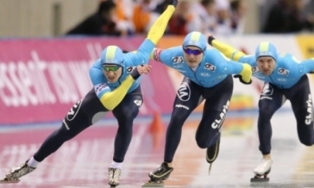 Казахстанские конькобежцы готовятся к чемпионату мира