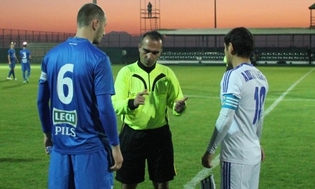 Фоторепортаж с товарищеского матча «Ордабасы» — «Лех» 2:1