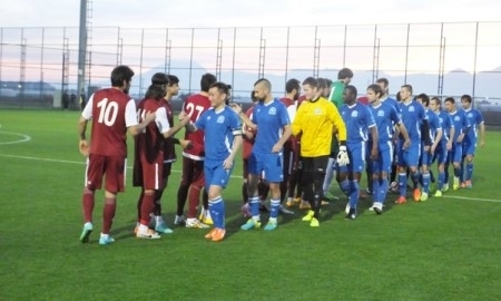 Фоторепортаж с товарищеского матча «Окжетпес» — «Элазигспор» 1:1