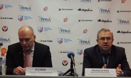 Видео послематчевой пресс-конференции игры ВХЛ «Ижсталь» — «Казцинк-Торпедо» 3:2 