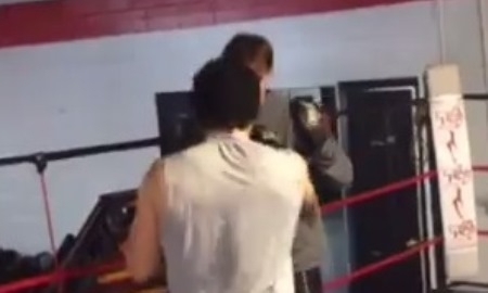 Видео тренировки Радмира Ахмедиева 