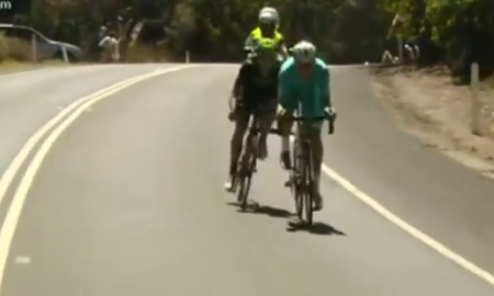 Видео финиша четвертого этапа «Тура Даун Андер» с участием гонщиков «Астаны»