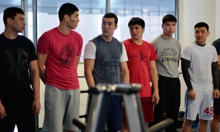 Фоторепортаж с УТС сборной Казахстана по боксу