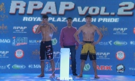 Состоялась церемония взвешивания турнира по ММА «RPAP vol.2»