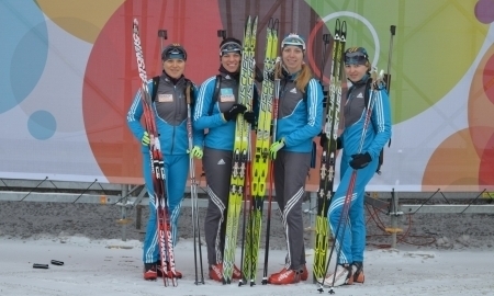 Казахстанские биатлонистки получили LPD в эстафете