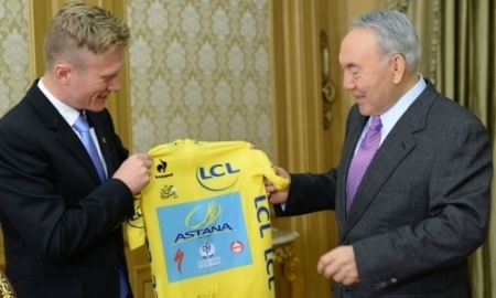 Глава государства принял генерального менеджера велокоманды «Астана»