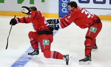 Майк Ландин принял участие в Матче звезд КХЛ