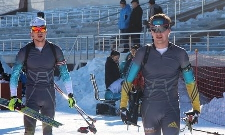 Стартовые позиции казахстанских биатлонистов в пасьюте на Универсиаде