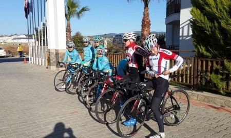 Как проводят сбор в Турции велогонщицы «Astana-Acca Due O»