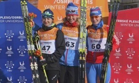 <strong>Анастасия Слонова выиграла вторую медаль на Универсиаде в Словакии</strong>