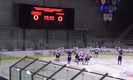 Видеообзор матча ВХЛ «Казцинк-Торпедо» — «Челмет» 3:2 