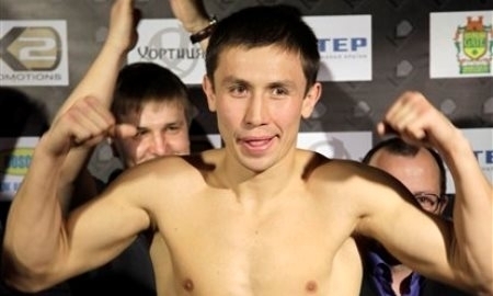 Видео тренировки Геннадия Головкина