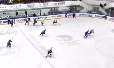 Видеообзор матча КХЛ «Барыс» — «Северсталь» 3:2 ОТ 