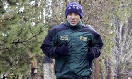 Фото с пробежки Геннадия Головкина