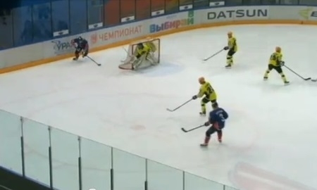 Видео матча ВХЛ «Сокол» — «Сарыарка» 3:4 Б
