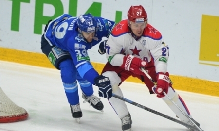 Отчет о матче КХЛ «Барыс» — ЦСКА 1:5 