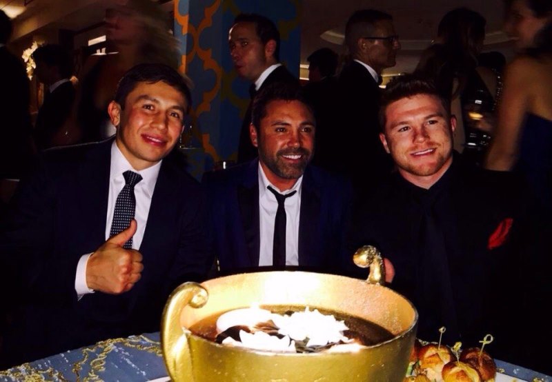 Геннадий Головкин посетил церемонию «Золотой глобус»