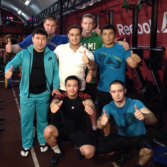 Илья Ильин возобновил тренировки