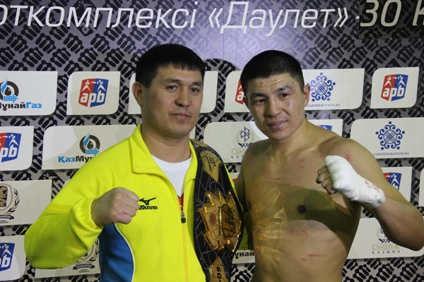 Берик Абдрахманов: «Не мог позволить увезти из Казахстана чемпионский пояс APB»