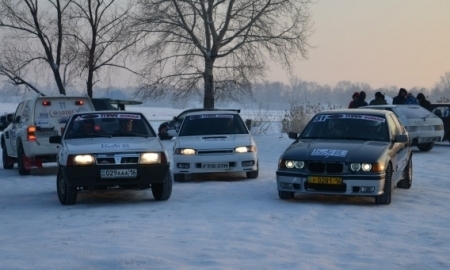 В соревнованиях «Ice Sprint — 2015» в Усть-Каменогорске приняли участие 34 автолюбителя