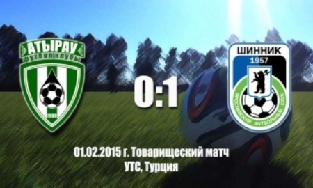 «Атырау» минимально уступил «Шиннику»