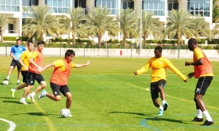 Фоторепортаж с тренировки «Кайрата» в Абу-Даби