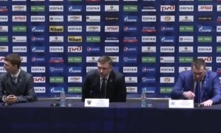 Видео послематчевой пресс-конференции игры КХЛ «Сочи» — «Барыс» 2:4