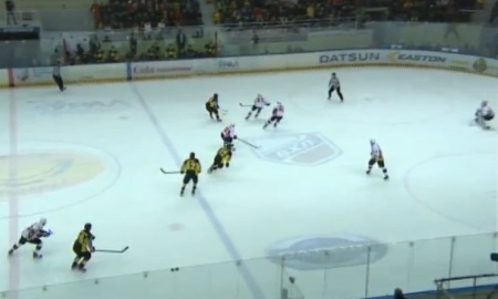 Видео матча ВХЛ «Сарыарка» — «Нефтяник» 2:1