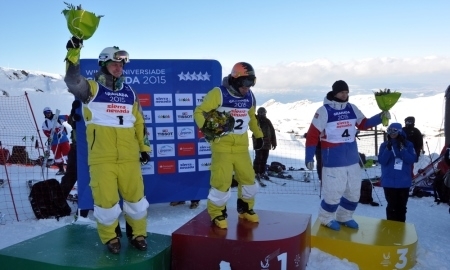 Сборная Казахстана уверенно занимает второе место в медальном зачете Универсиады-2015