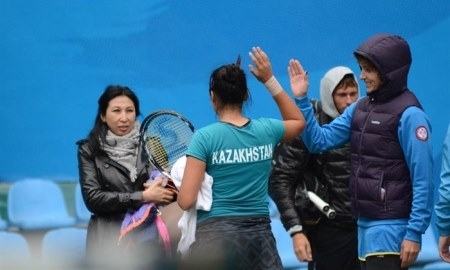 Казахстанские теннисистки вышли в финал первой группы Кубка Федерации